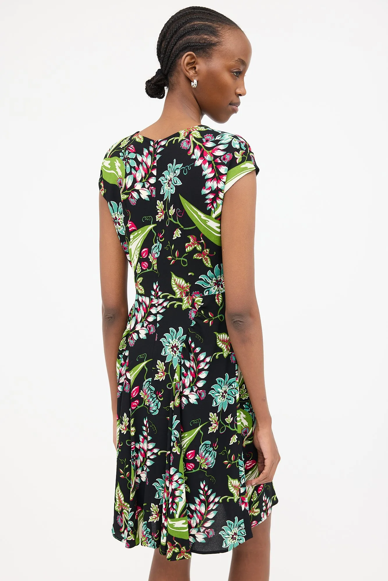 2013 Crepe Floral Dress