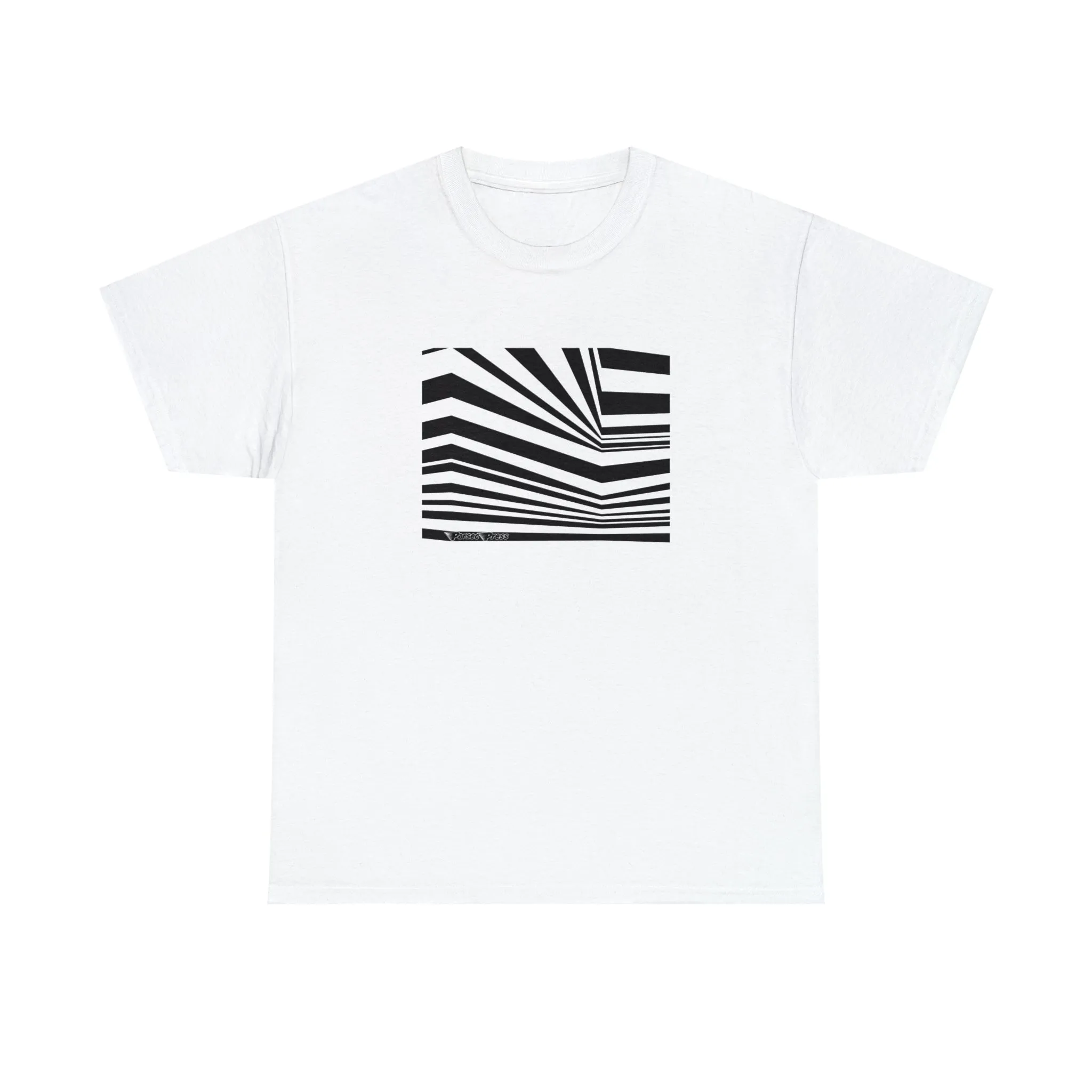 Abstract lines artwork Unisex Heavy Cotton Tee, science fiction, vintage sci-fi t-shirt, space odyssey adventure shirt