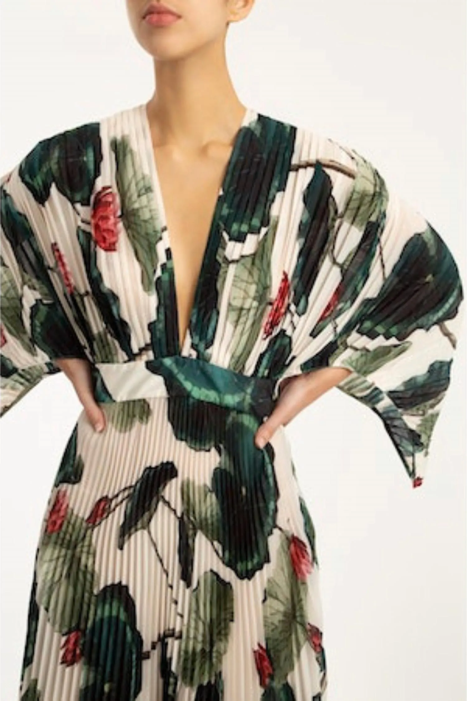 Adriana Degreas - Pleated Midi Dress