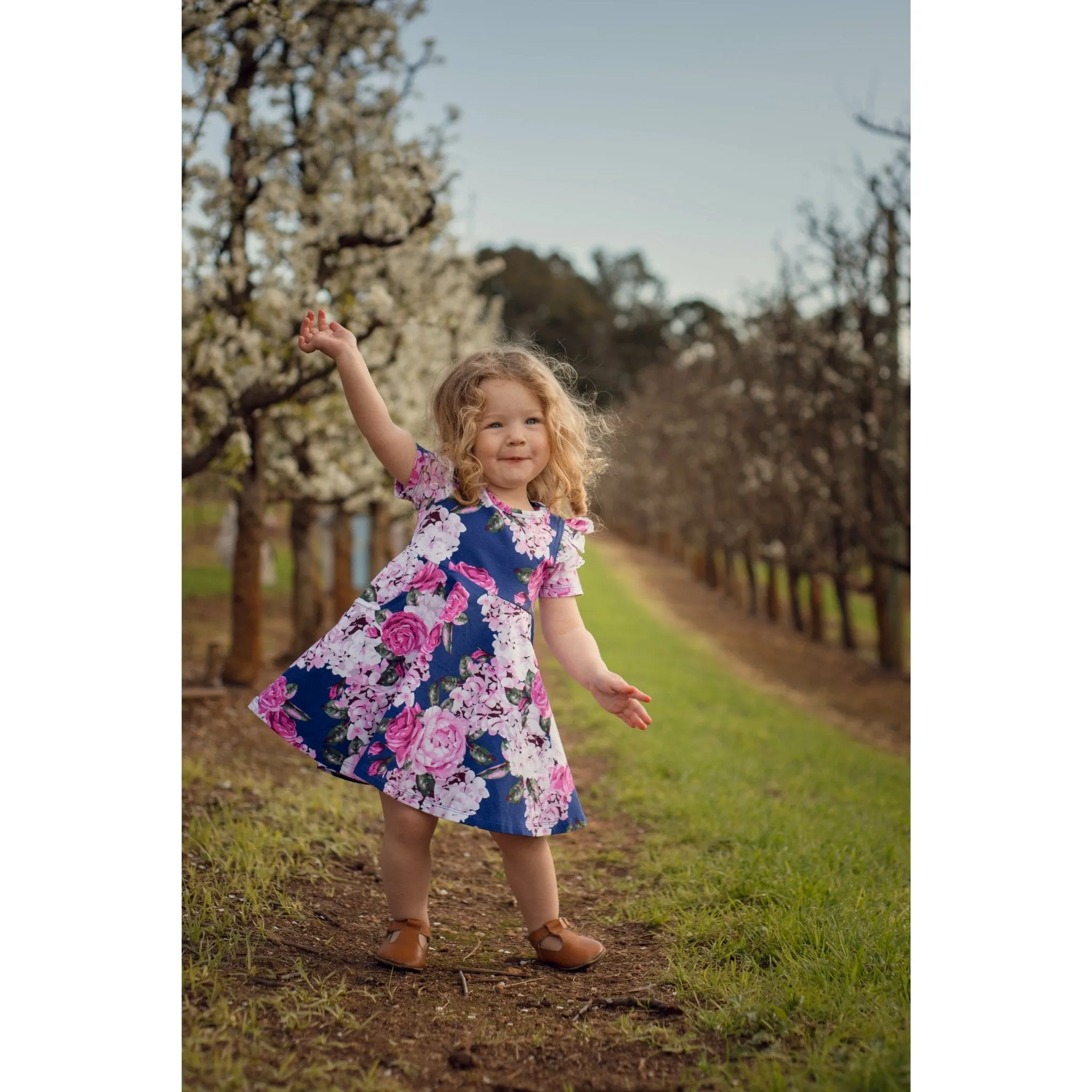 ARIEL TWIRLY GIRL DRESS
