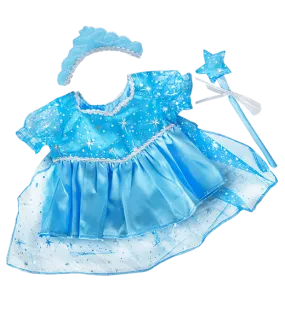 Blue Snow Princess Gown