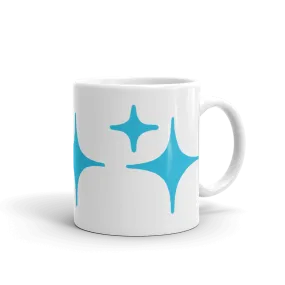 Blue Sparkle Mug