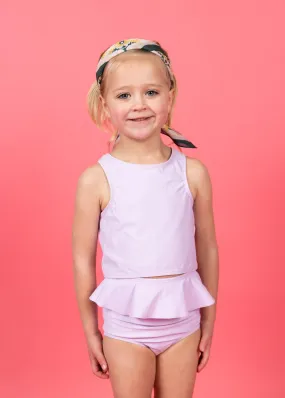 Bright Lilac | Mini Peplum Bottoms