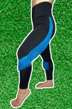 Carolina Panthers Fringe Leggings