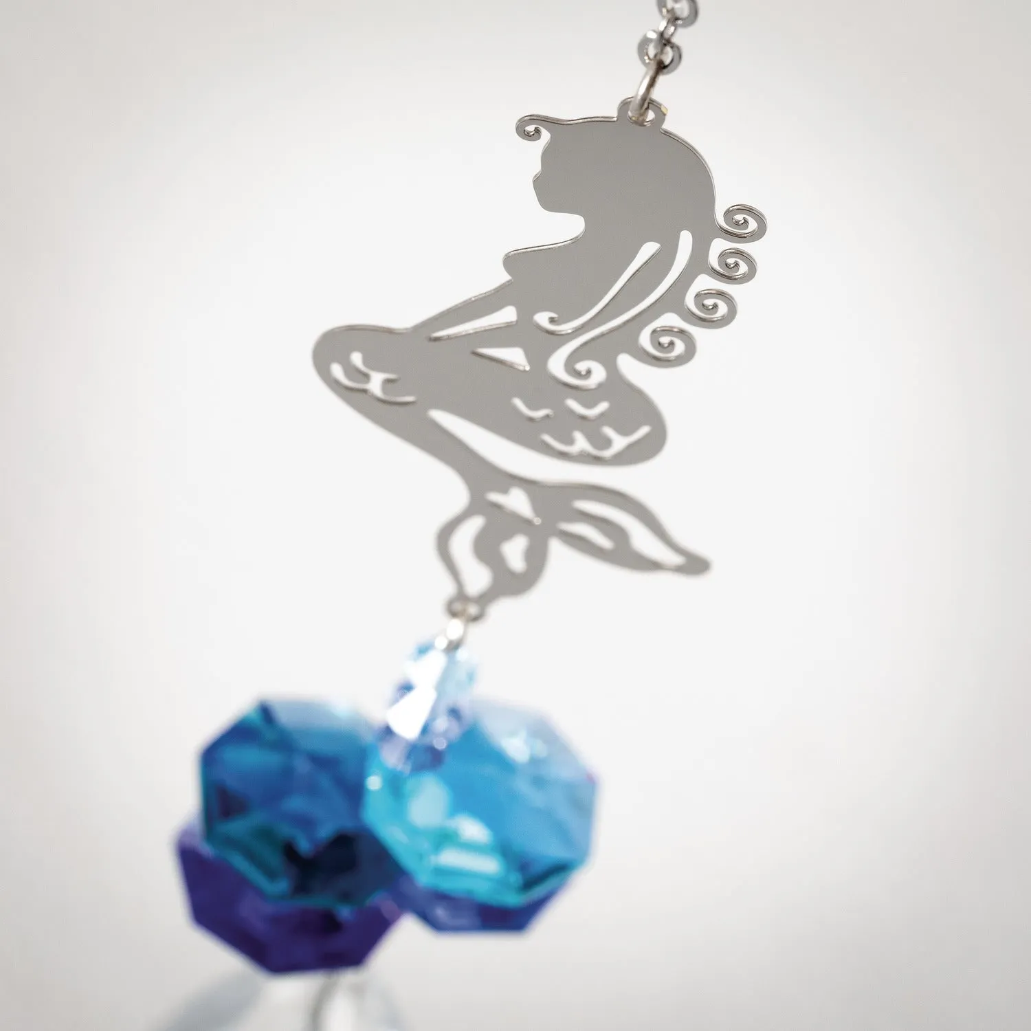 Crystal Fantasy Suncatcher - Mermaid