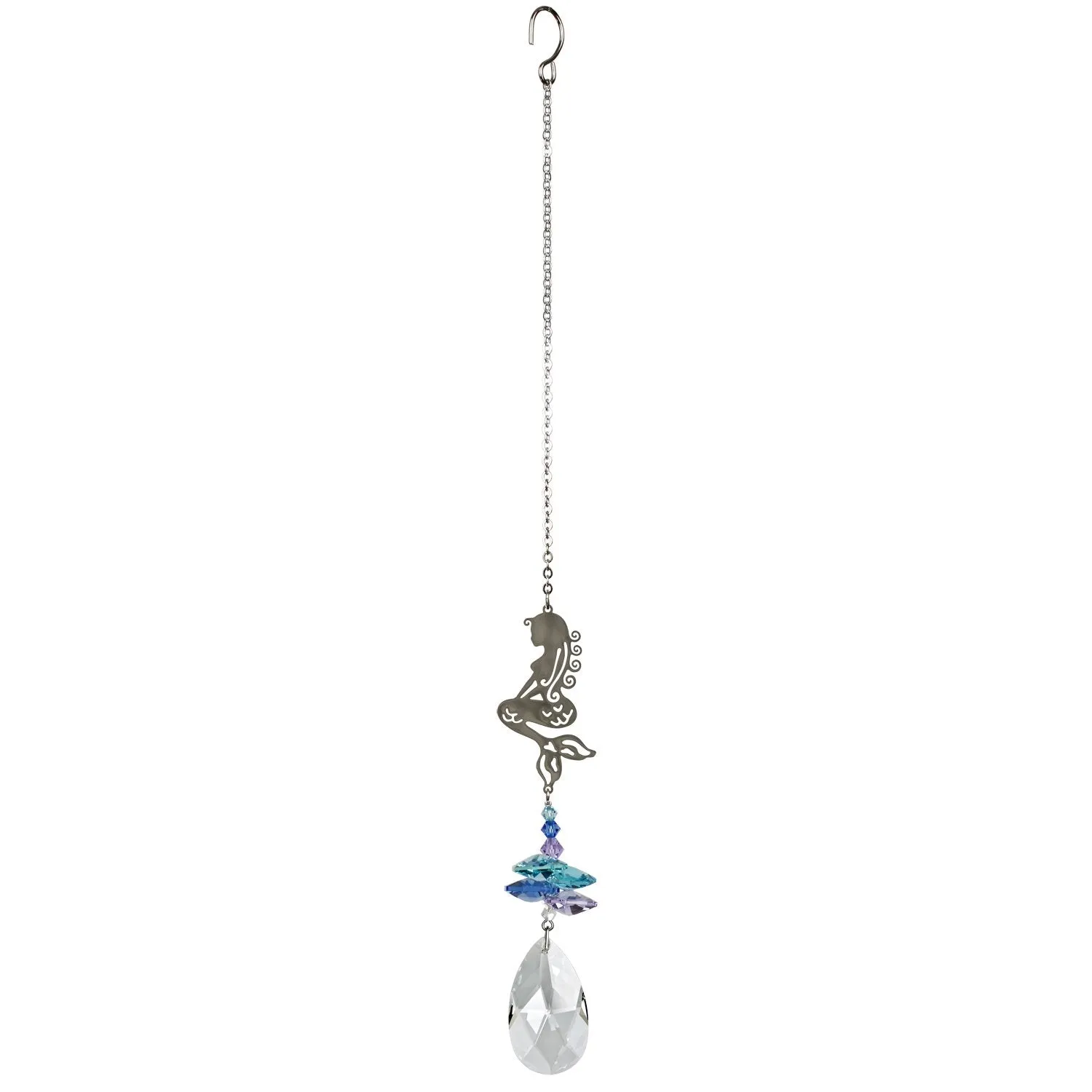 Crystal Fantasy Suncatcher - Mermaid