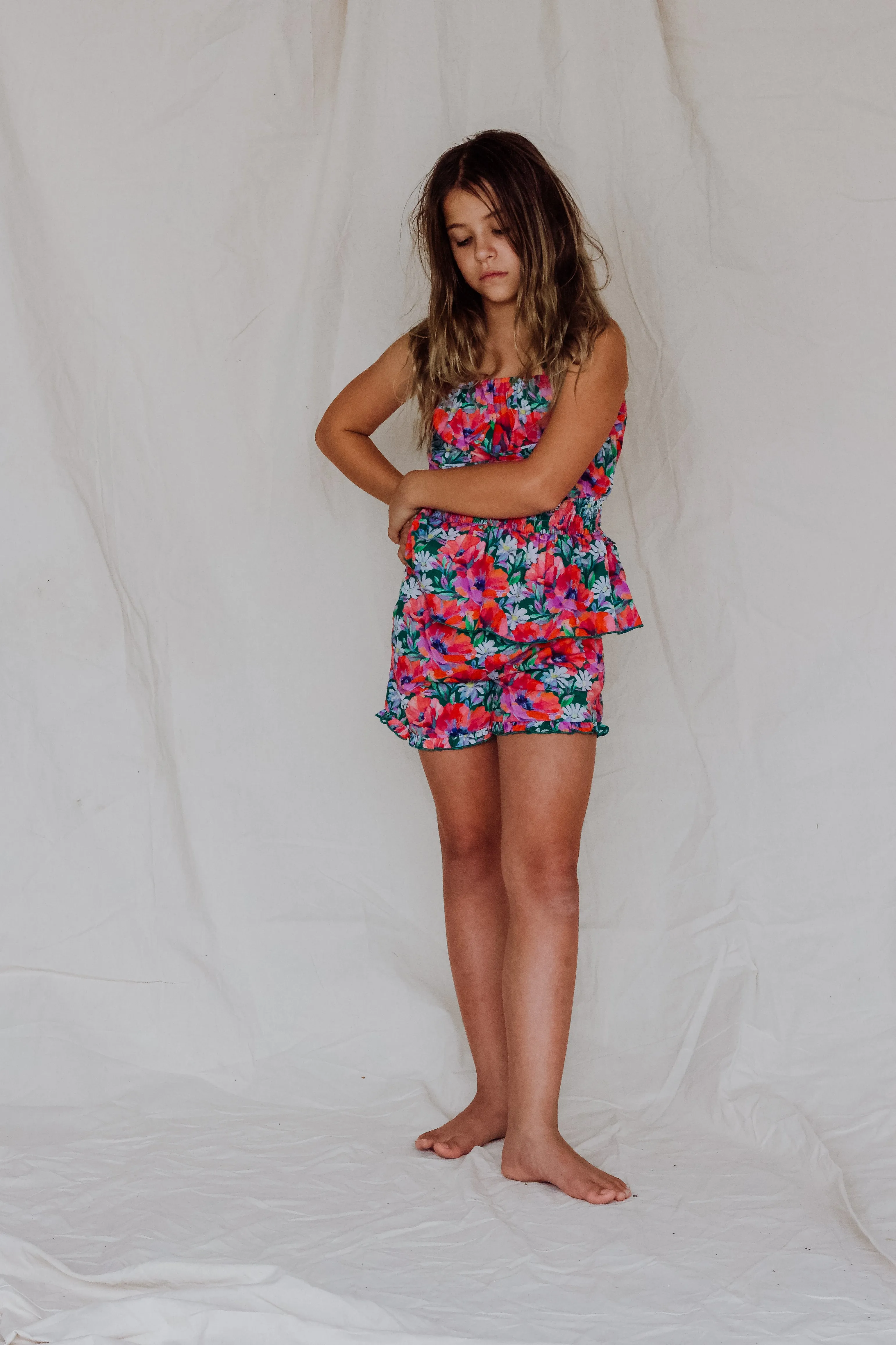 Eliza Shorts - Foliage - Summer Field