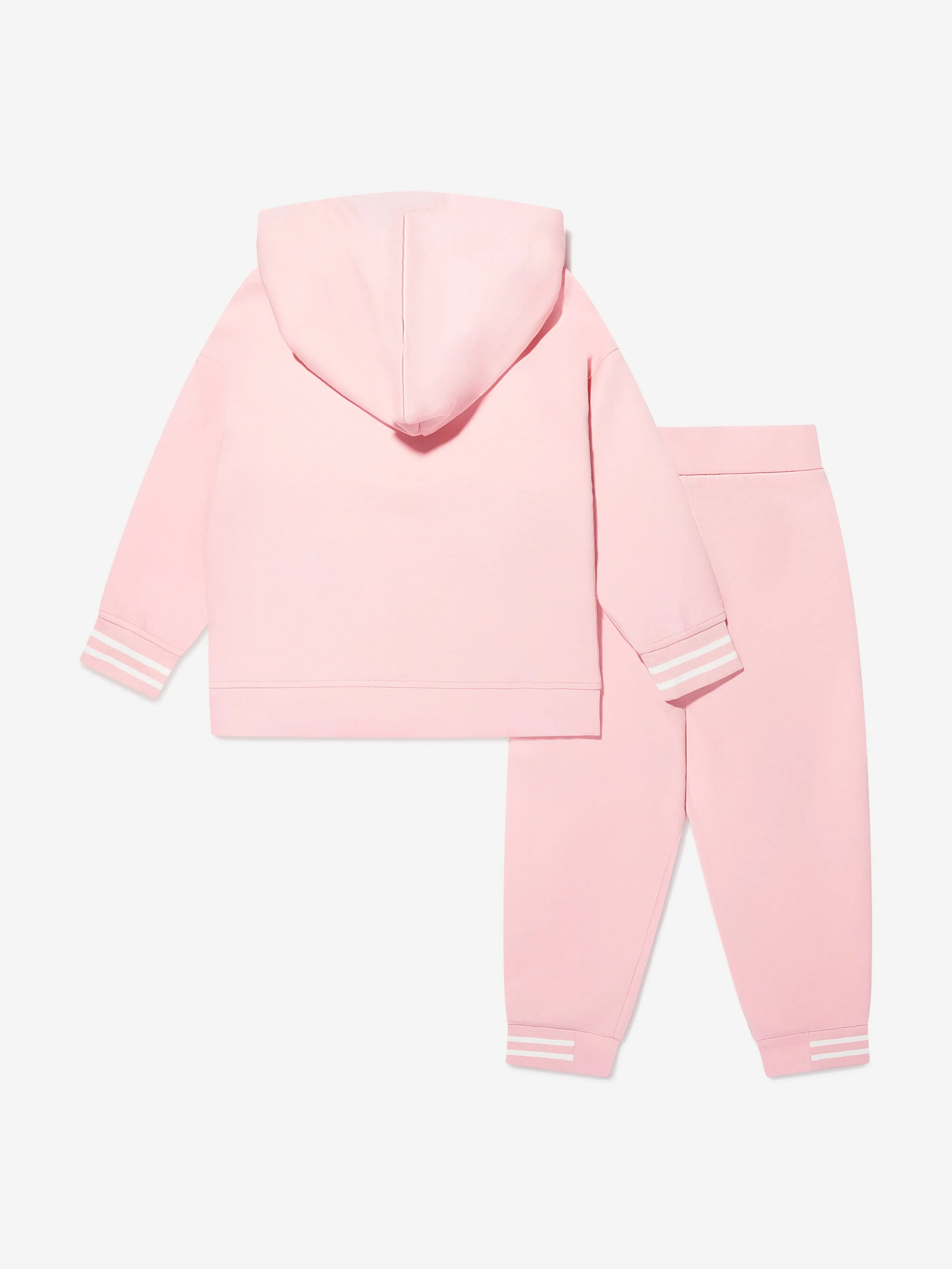Emporio Armani Girls Logo Tracksuit in Pink