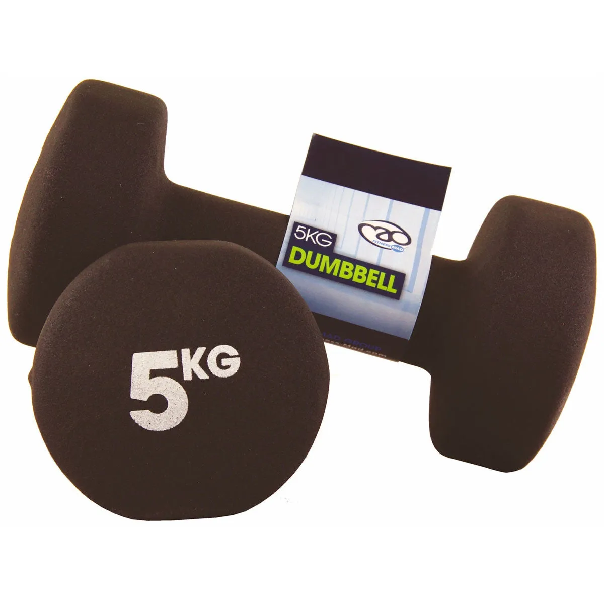 Fitness Mad Neoprene Dumbbells - Pair