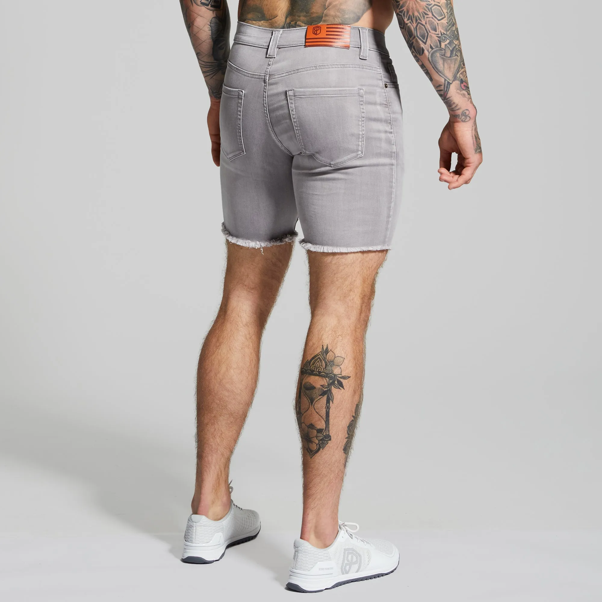 FLEX Stretchy Jorts (Grey)