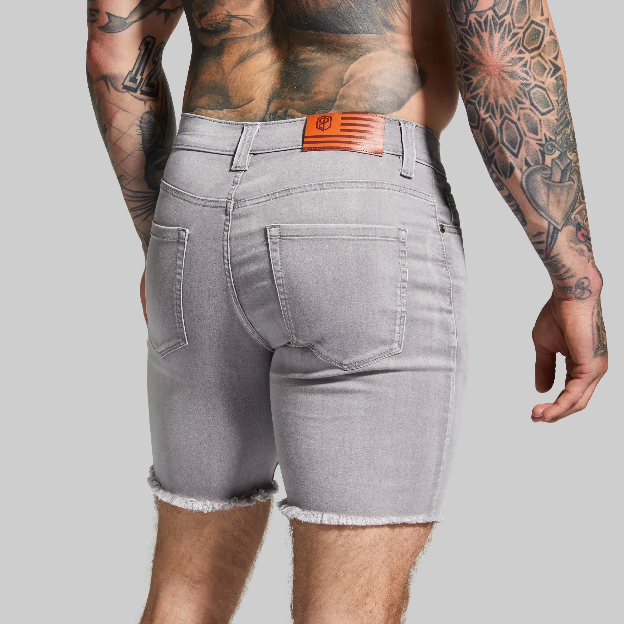 FLEX Stretchy Jorts (Grey)