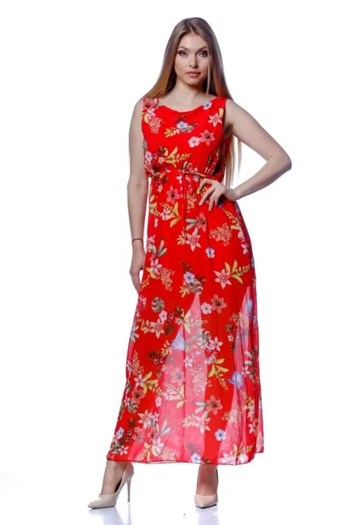 Floral Print Maxi Dresses