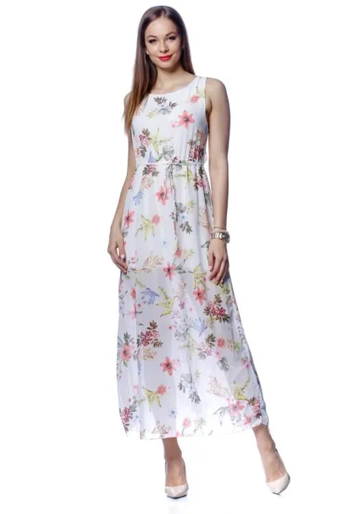 Floral Print Maxi Dresses