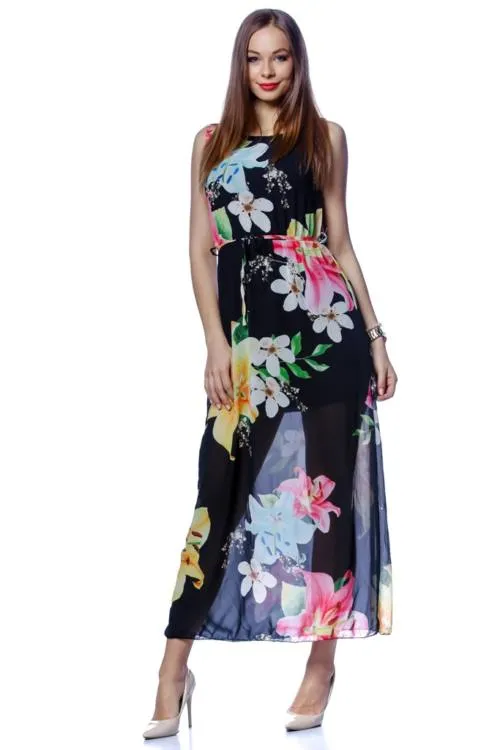 Floral Print Maxi Dresses