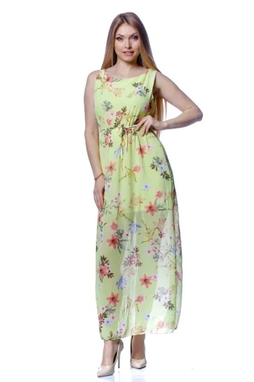 Floral Print Maxi Dresses