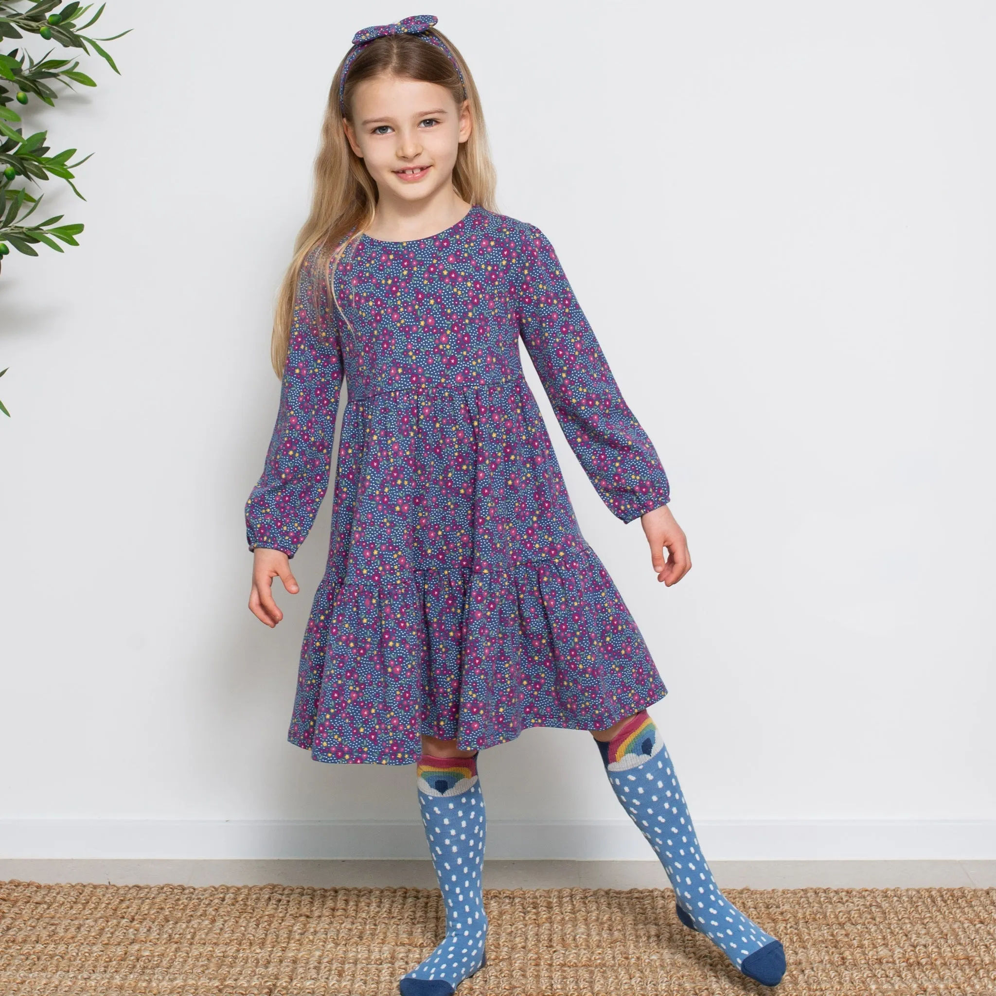 Foxy rainbow socks