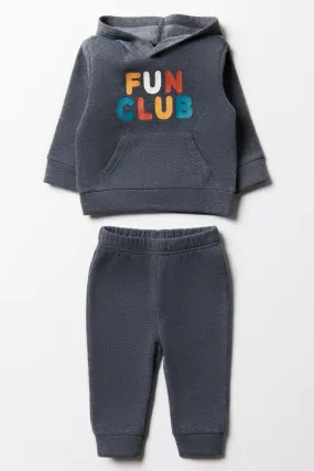 Fun Club Tracksuit Dark Grey