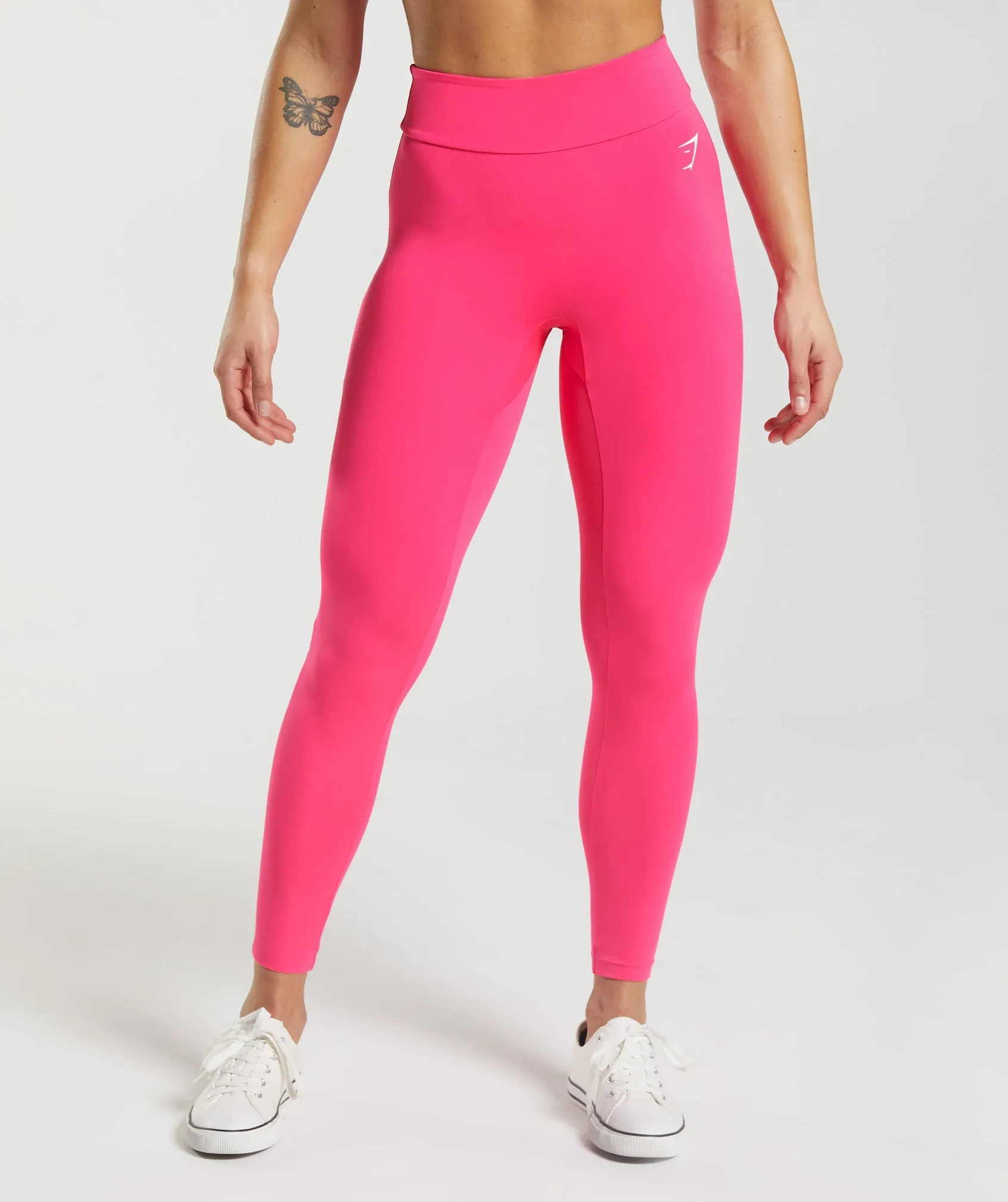 GS Power Regular Leggings - Bright Fuchsia