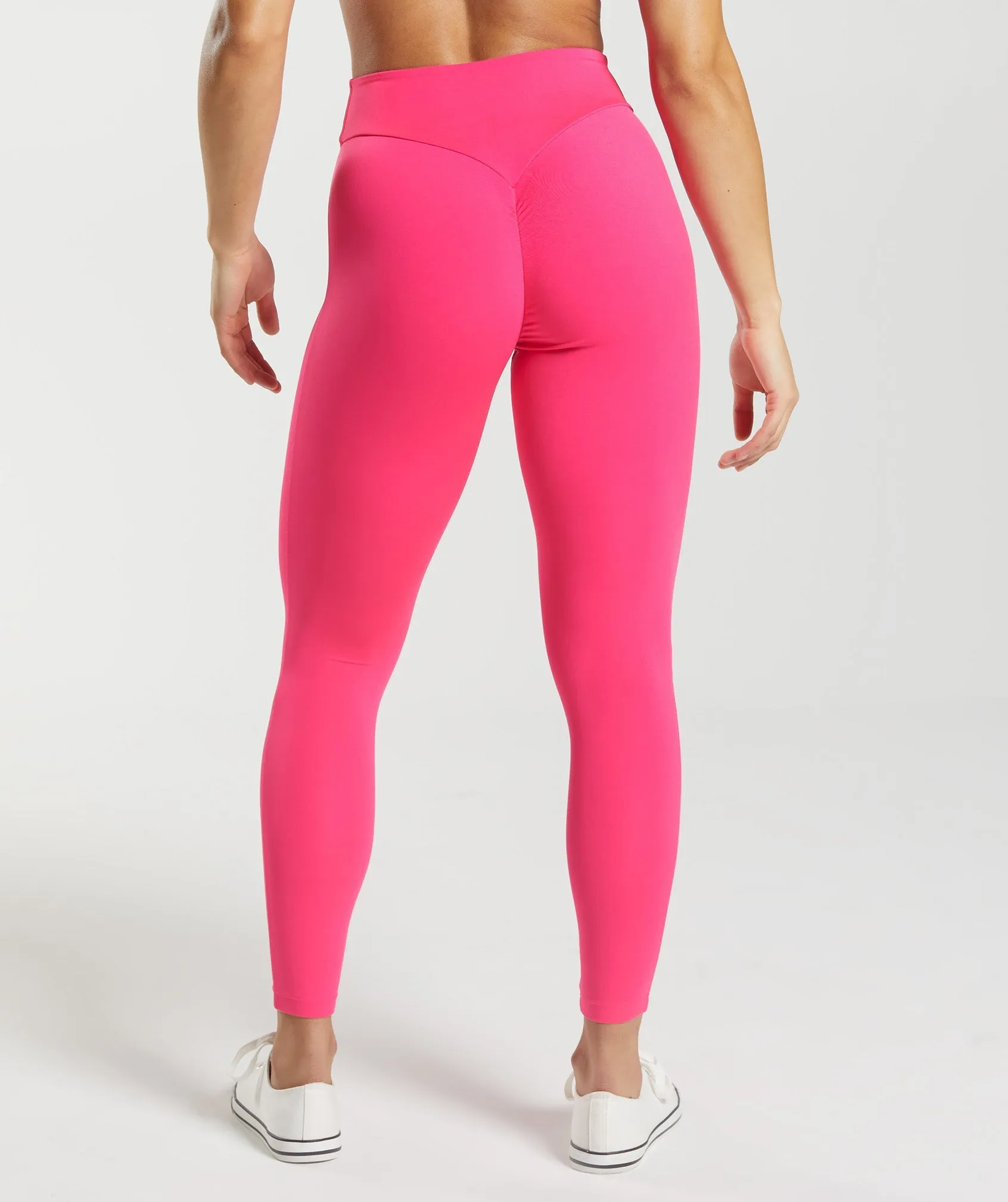 GS Power Regular Leggings - Bright Fuchsia