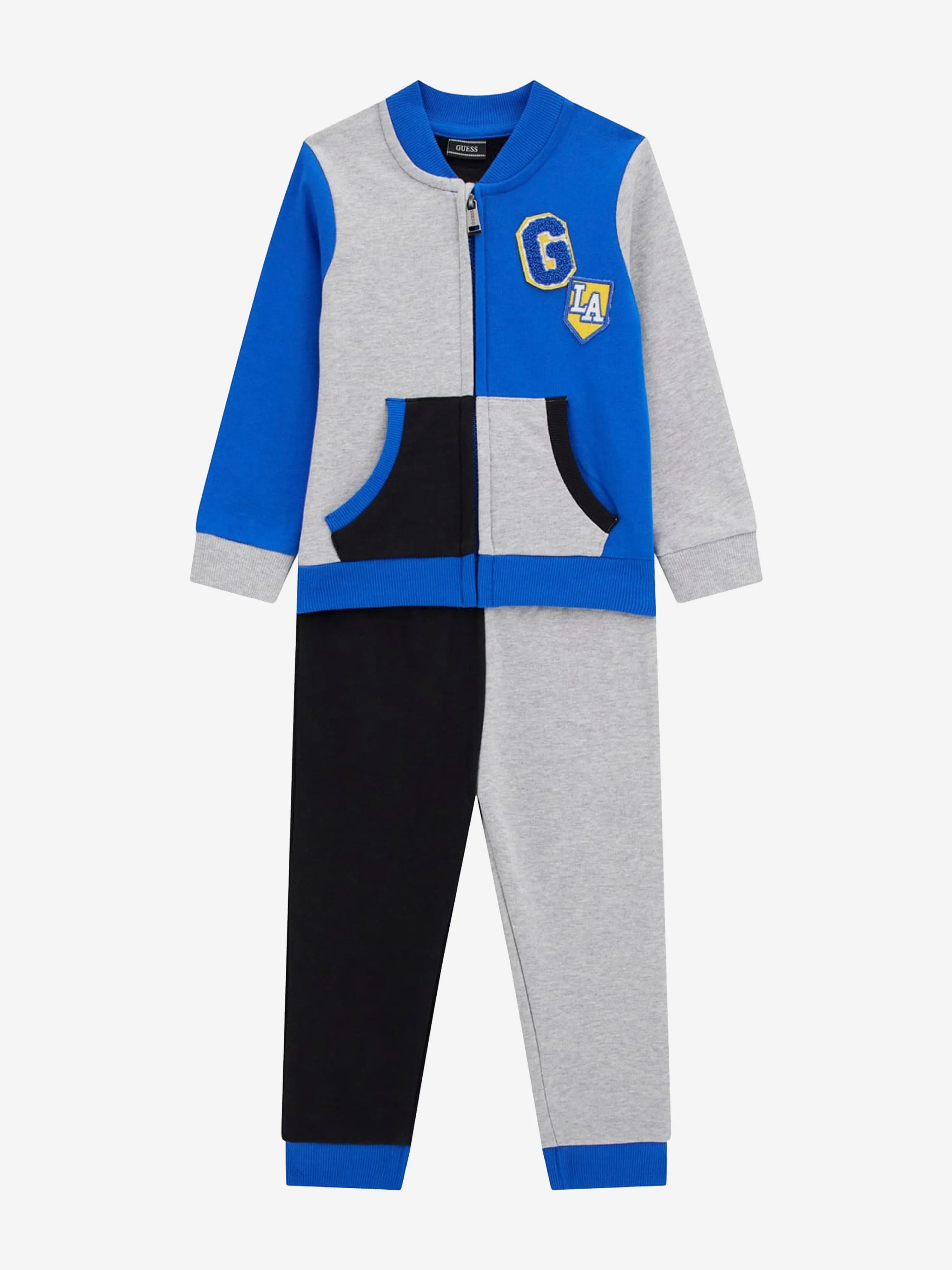 Guess Boys Colourblock Tracksuit in Multicolour