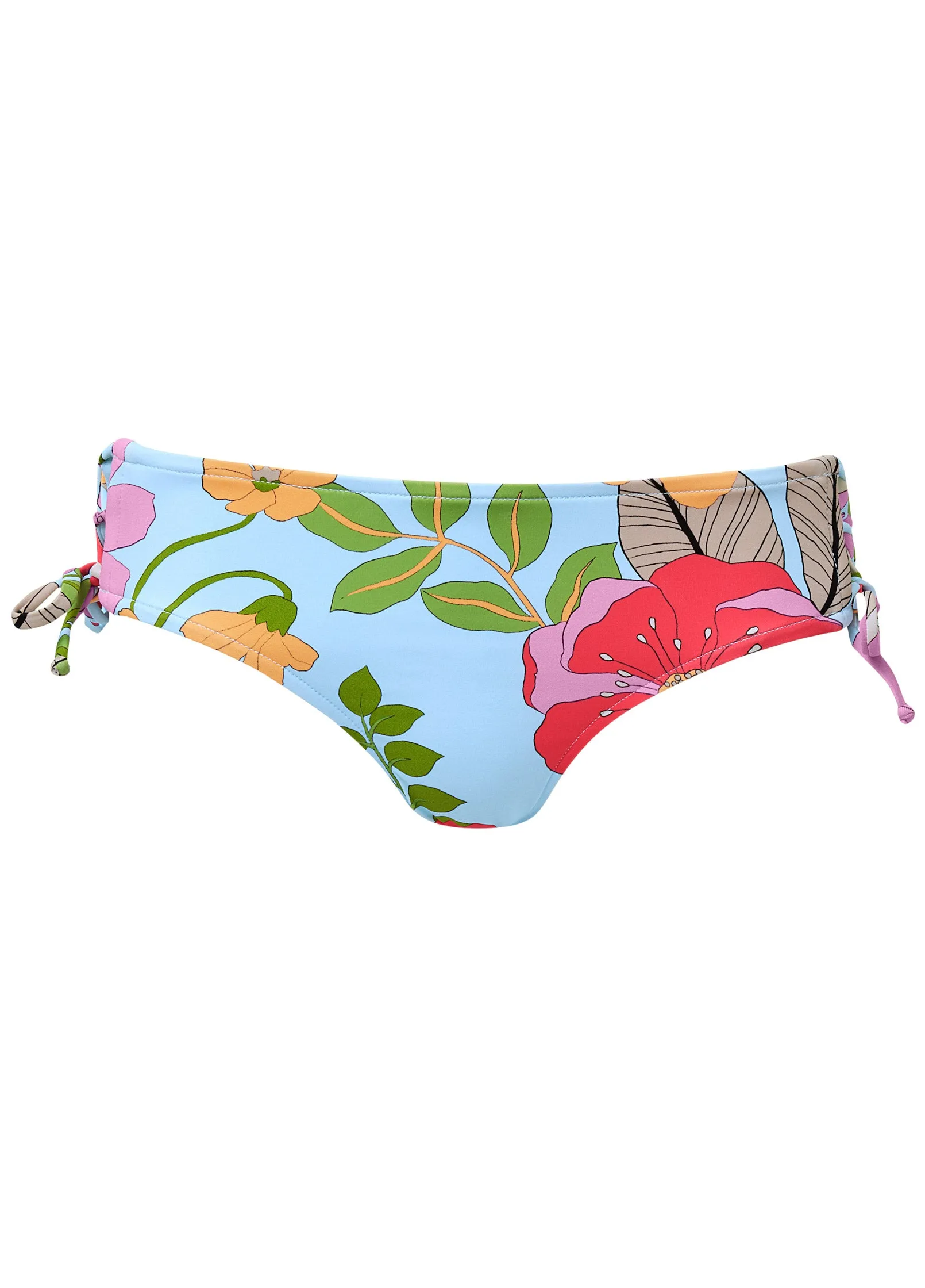 Lattice Side Bikini Bottom - Soft Meadow