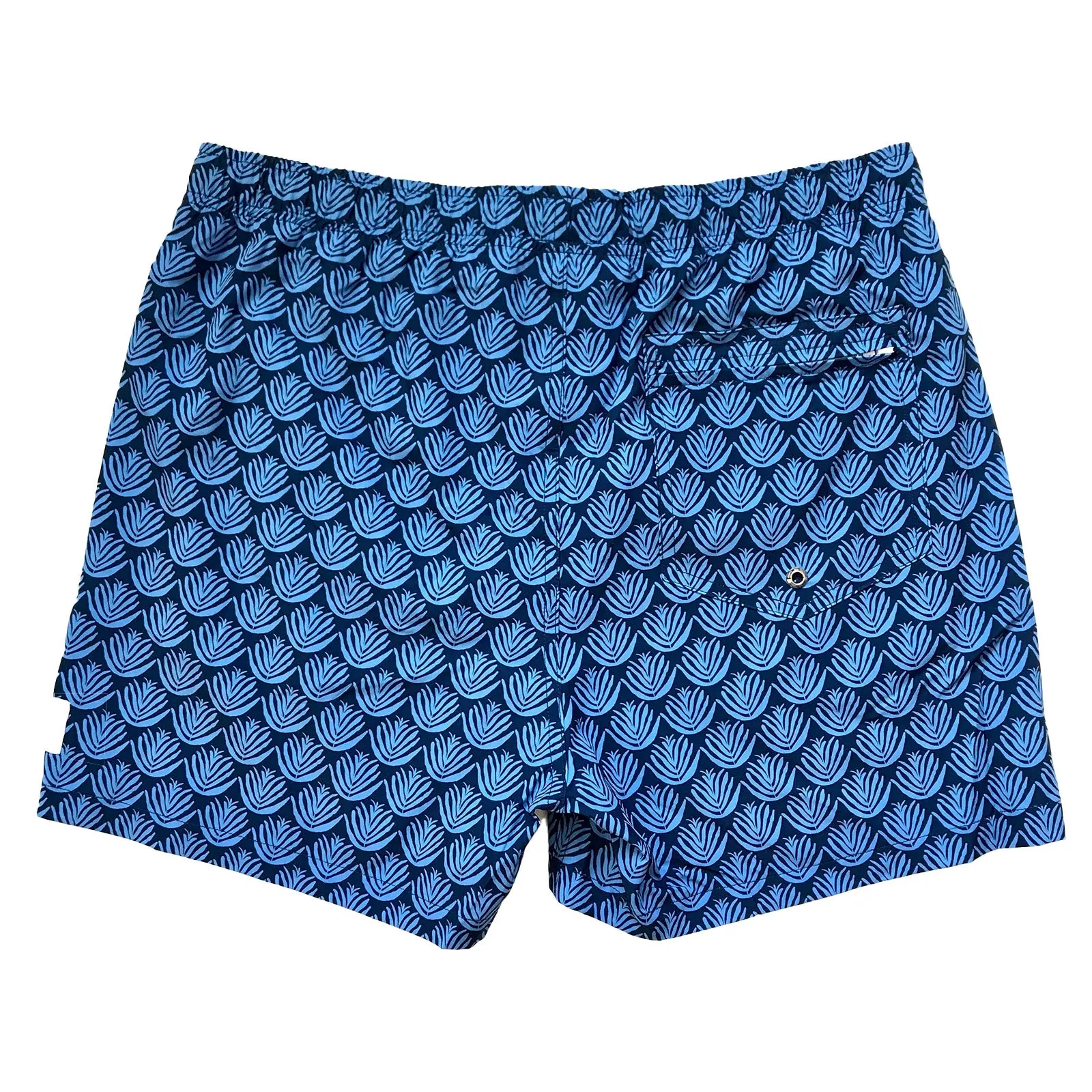 Men's Stretchy Trunks: Bluebush