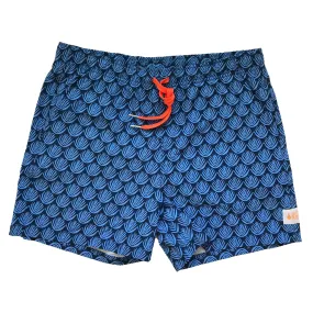 Men's Stretchy Trunks: Bluebush