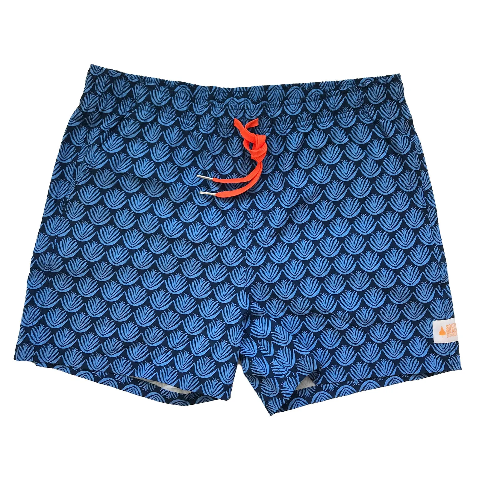 Men's Stretchy Trunks: Bluebush