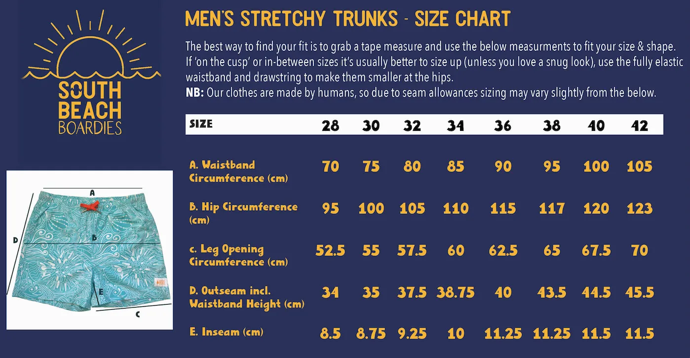 Men's Stretchy Trunks: Kid Koala