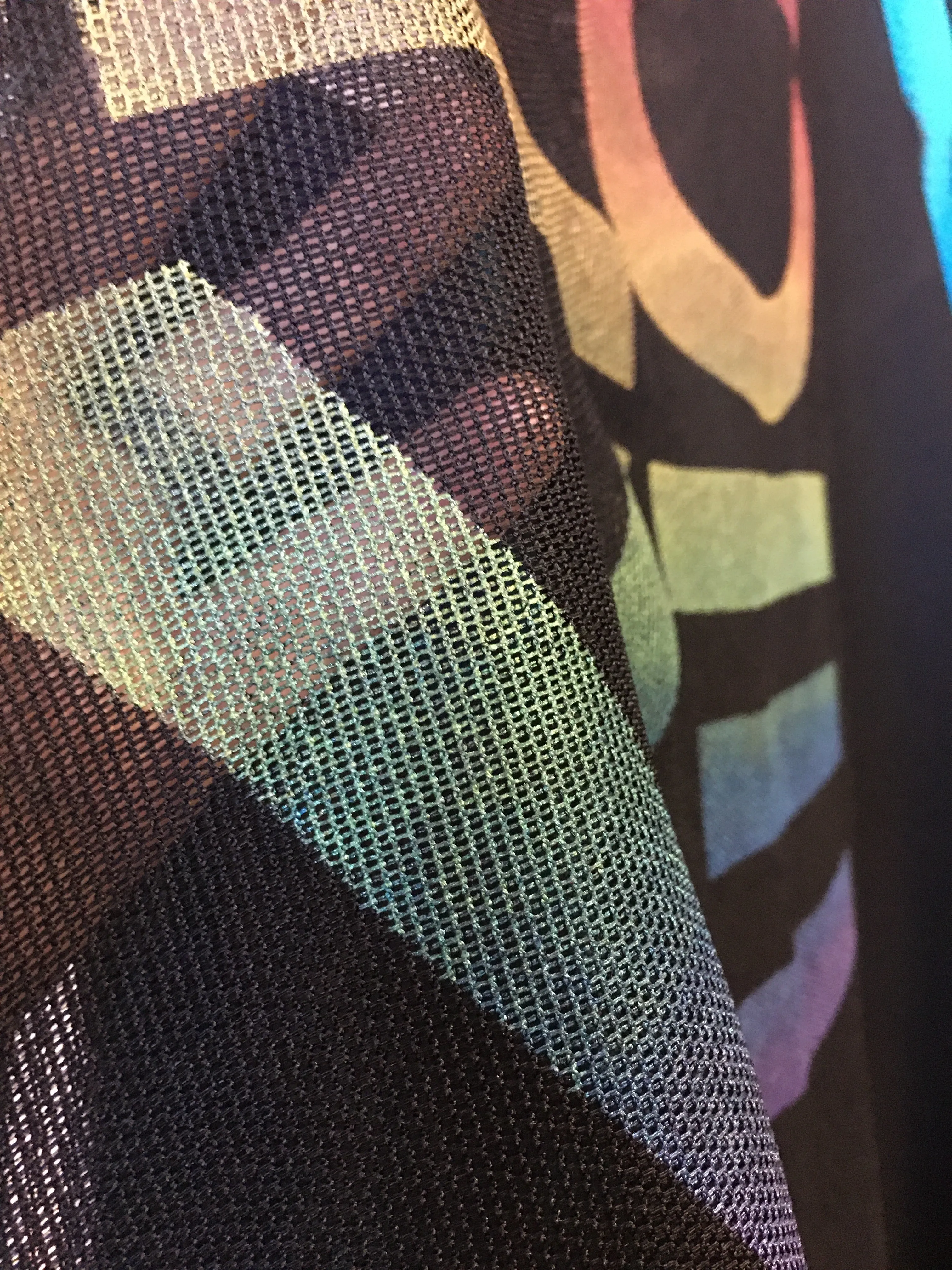 Mesh Love Square Tunic in PRISM