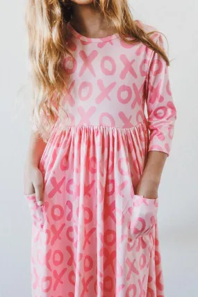 Mila & Rose XOXO Pocket Twirl Dress