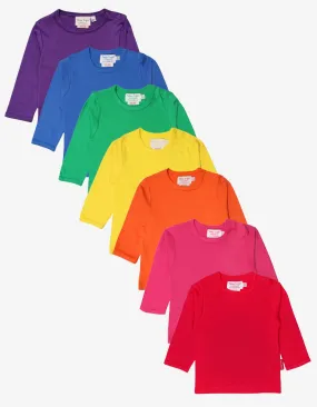 Organic Basic Long-Sleeved T-Shirt Bundle (5-6y / 116cm)