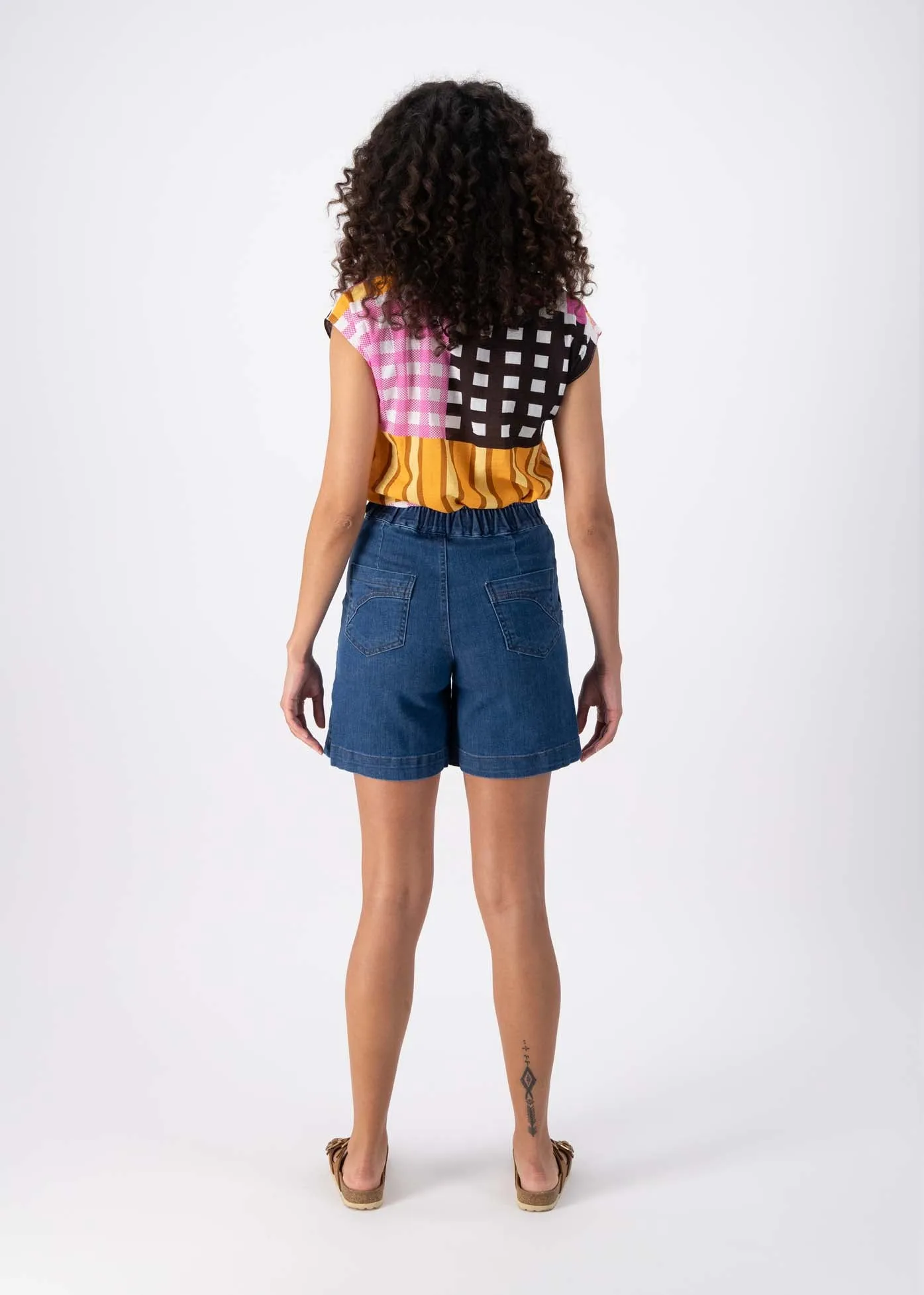 Peggy Shorts Original Wash in Denim