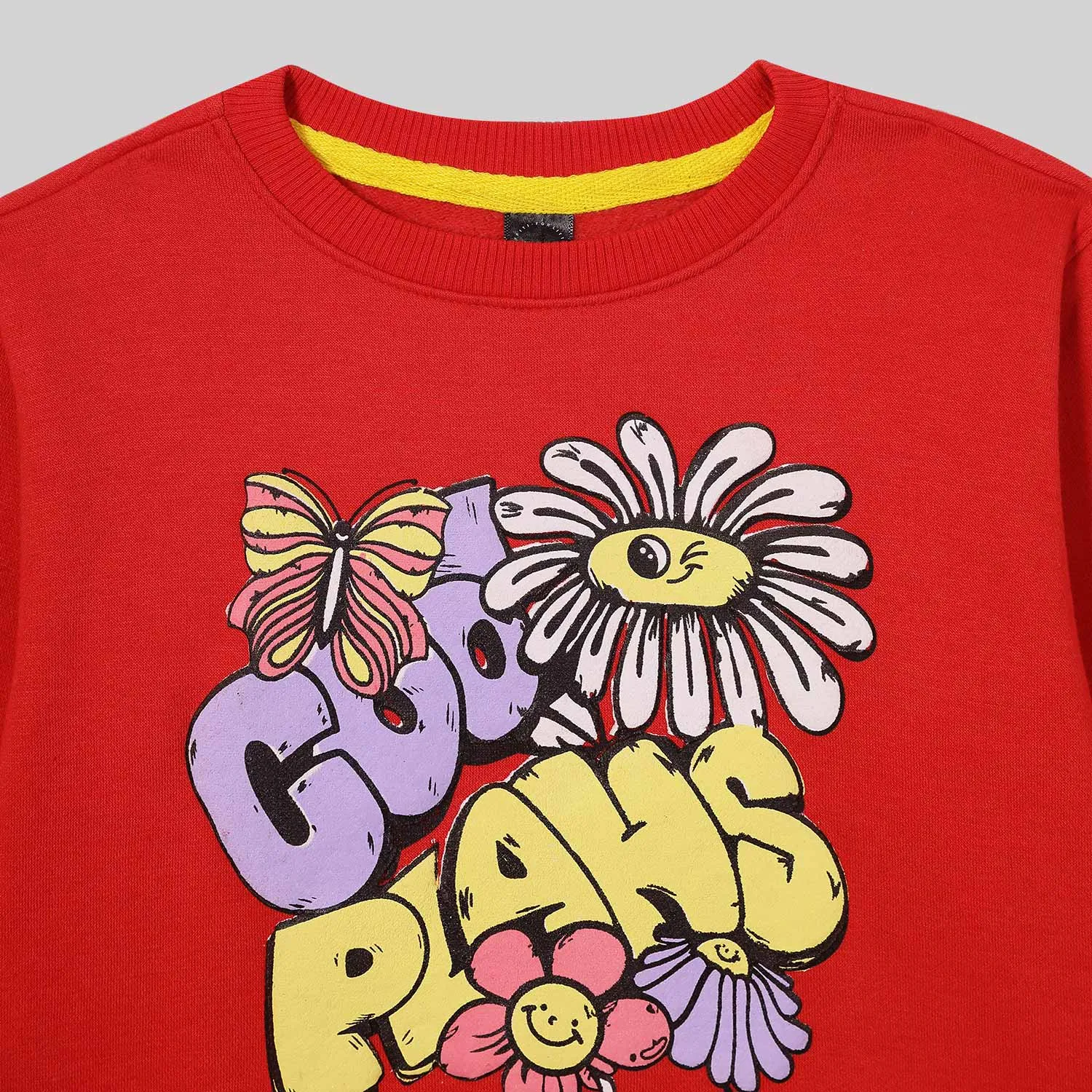 Plans printed suit in fleece For Girls
