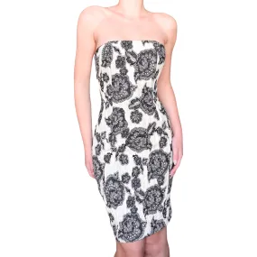 Plein Sud 1990's bustier stretchy dress