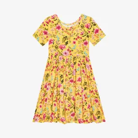 Posh Peanut Kina S/S Basic Twirl Dress