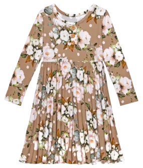 Posh Peanut Leona Henley Twirl Dress