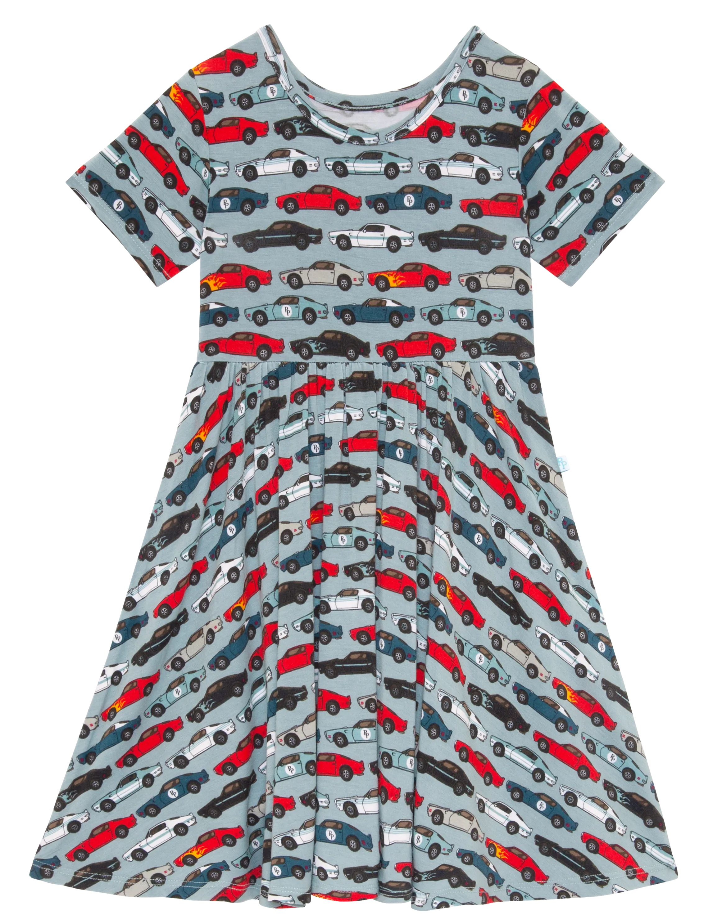 Posh Peanut Miles S/S Basic Twirl Dress