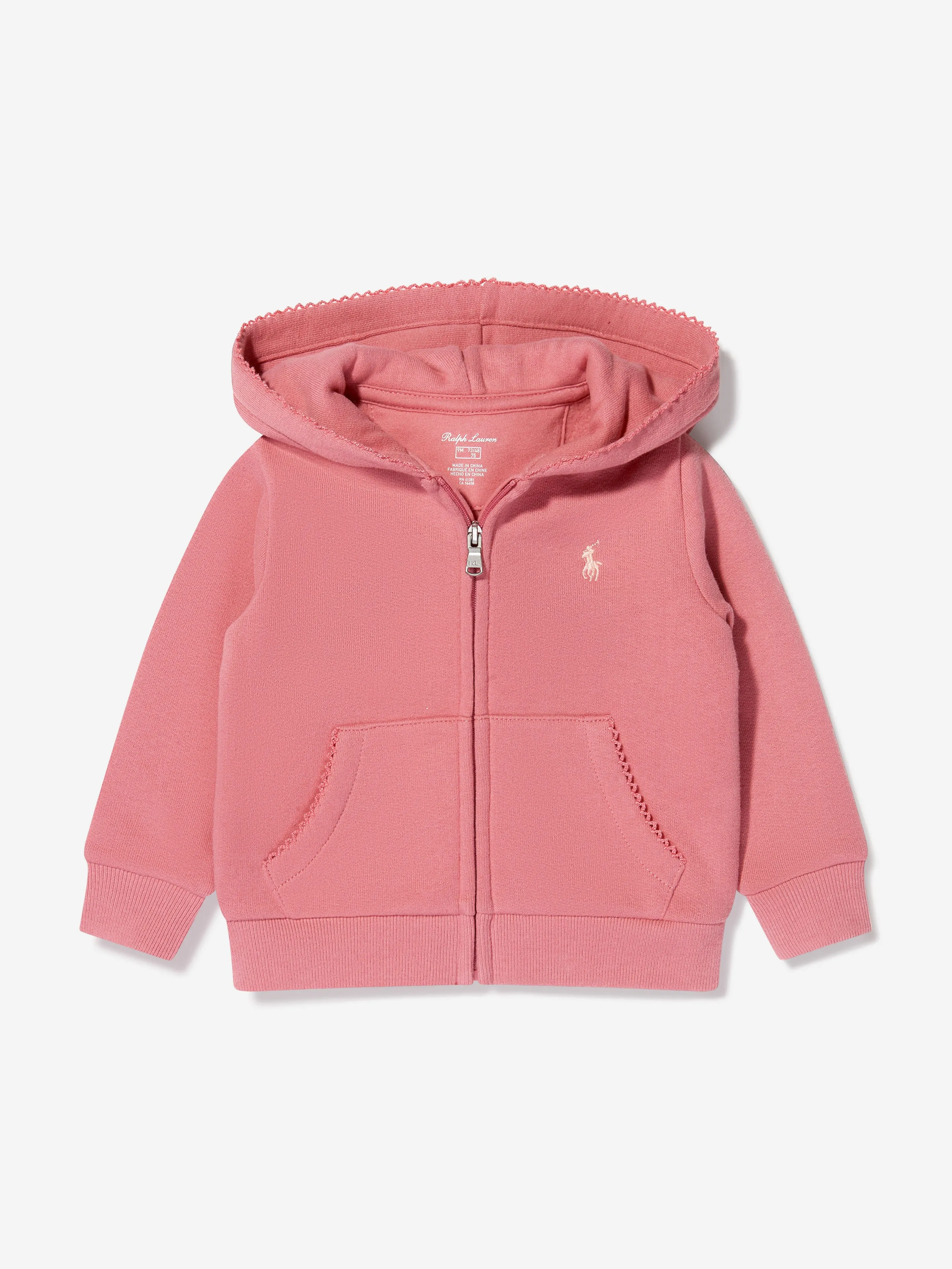 Ralph Lauren Baby Girls Logo Tracksuit