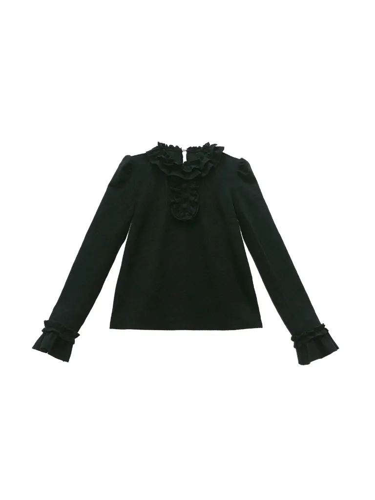 Ruffle Ruffle Skirt Suspender   Top Check