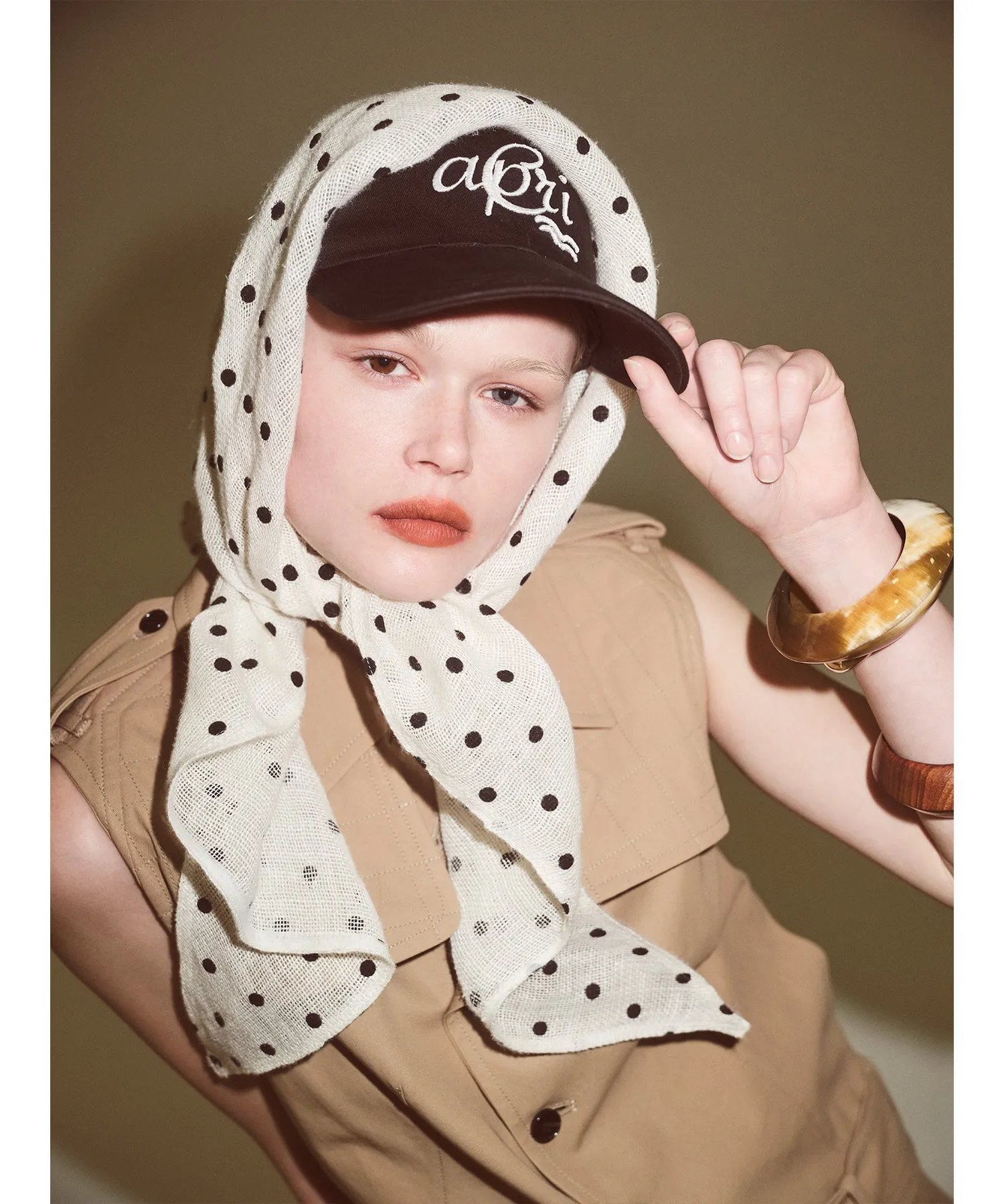 Scarf-polka-dot