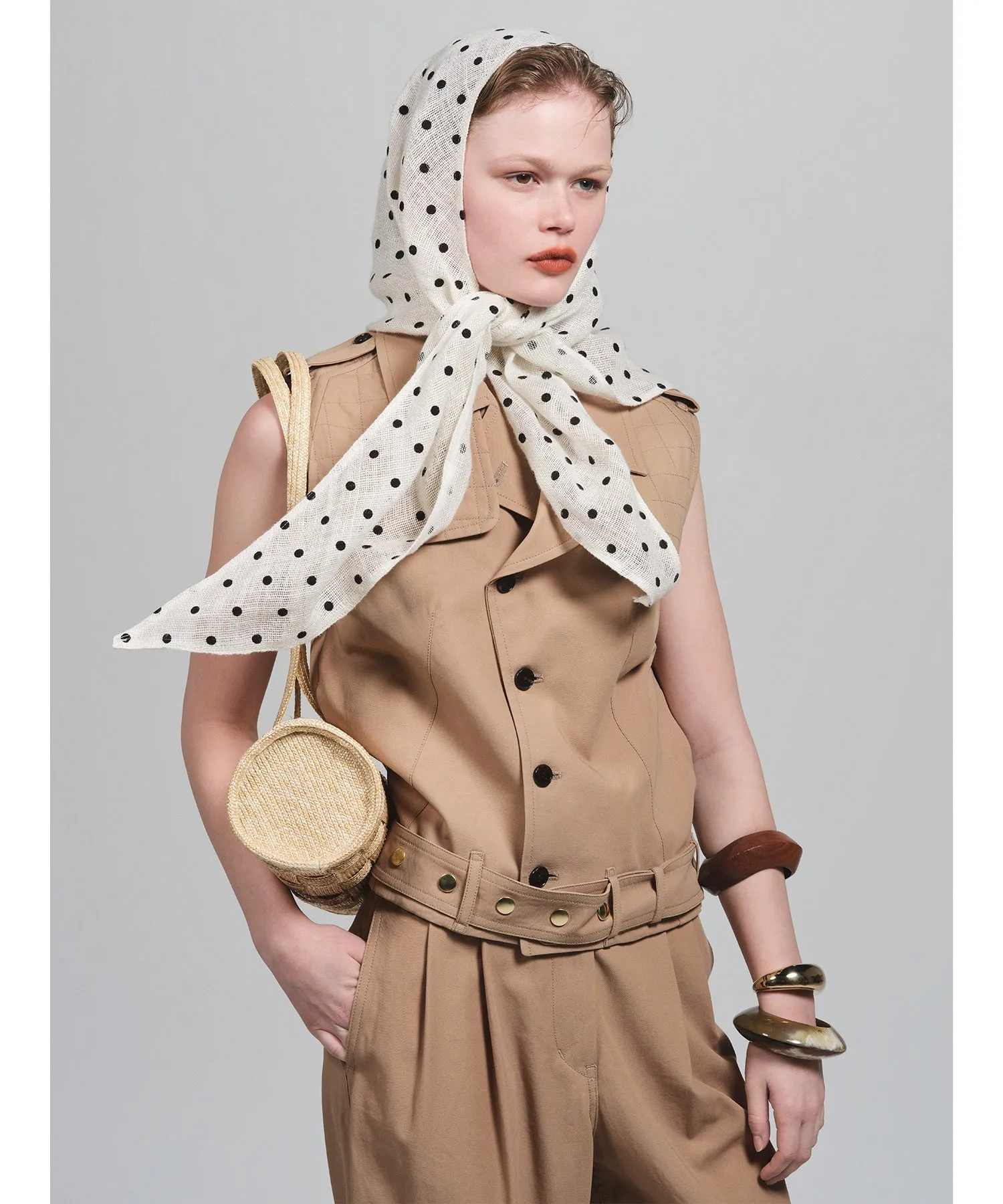 Scarf-polka-dot