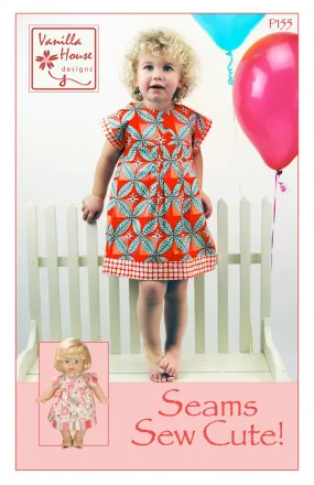 Seams Sew Cute Girls Dress Sewing Pattern