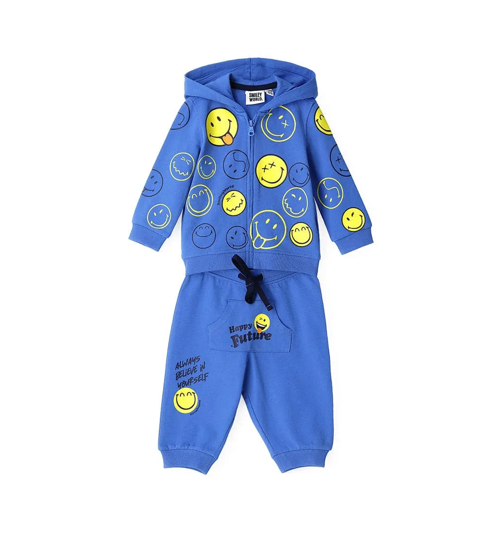 SMILEY FACE SWEATSHIRT TRACKSUIT
