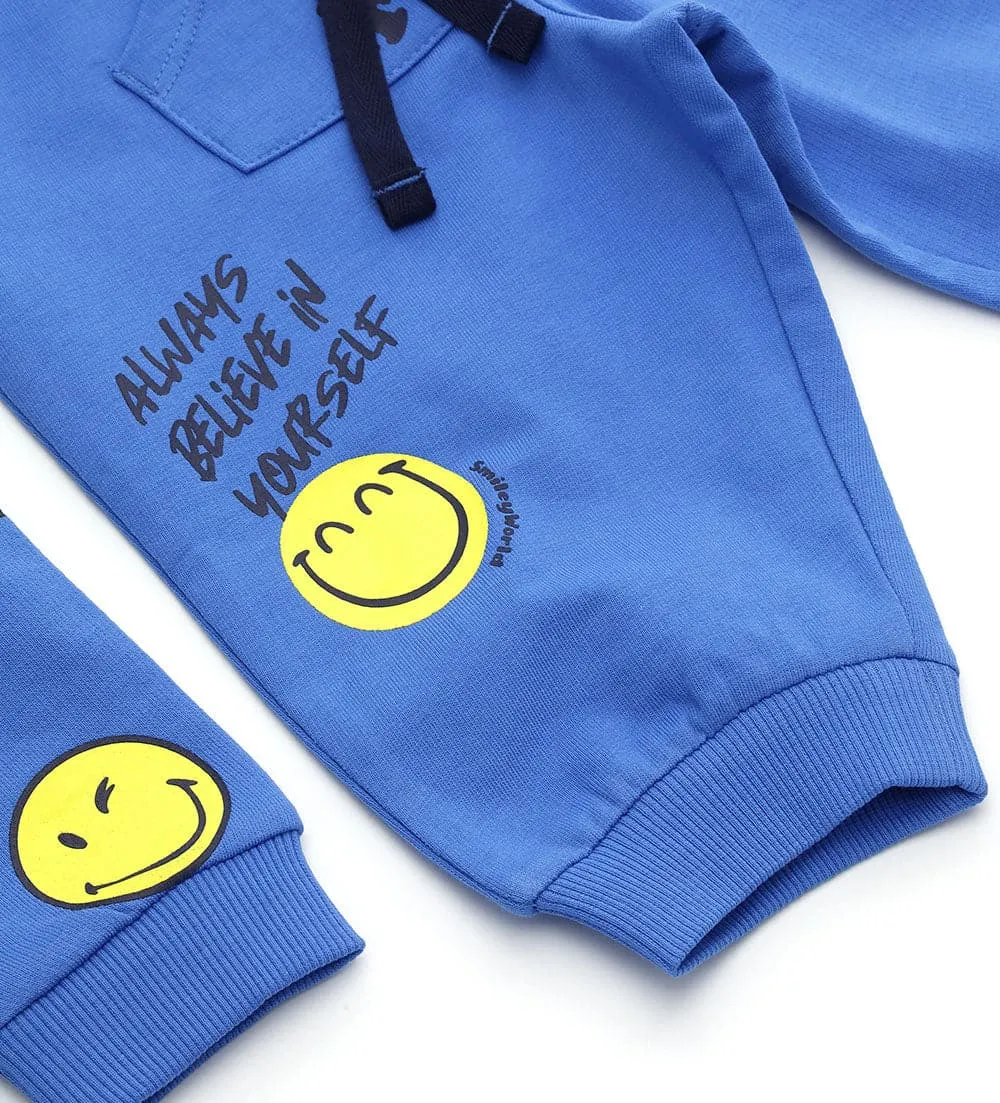 SMILEY FACE SWEATSHIRT TRACKSUIT