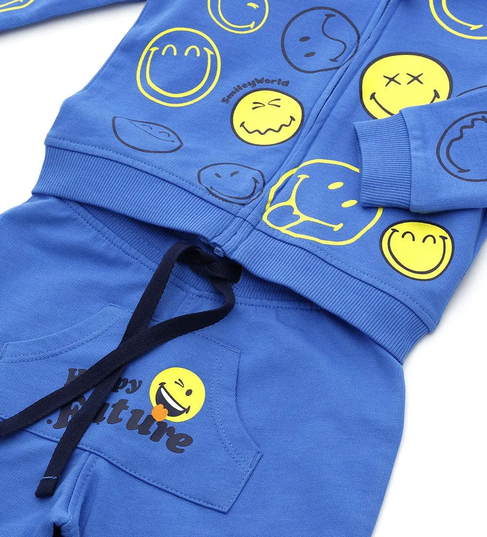 SMILEY FACE SWEATSHIRT TRACKSUIT