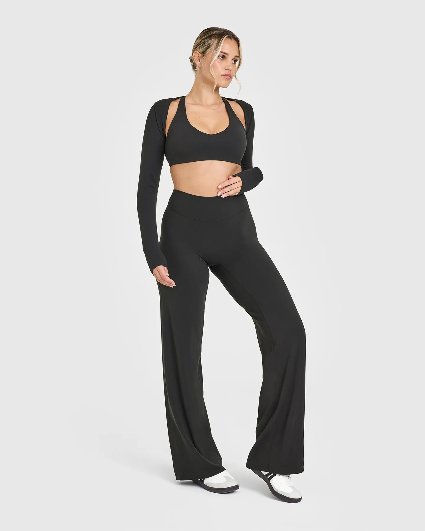 SoftMotion Straight Leg Bottoms | Soft Black