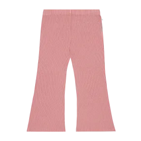 Solid Ribbed- Dusty Rose- Bell Bottoms- Posh Peanut