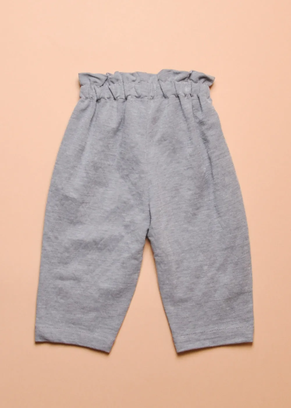 STRETCHY PAPERBAG WAIST PANT