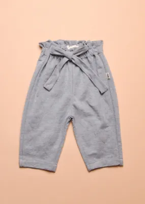 STRETCHY PAPERBAG WAIST PANT